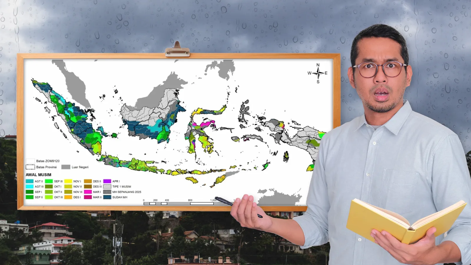 Musim Hujan Datang Lebih Awal – #SadarRisiko Bencana Alam yang Mengintai